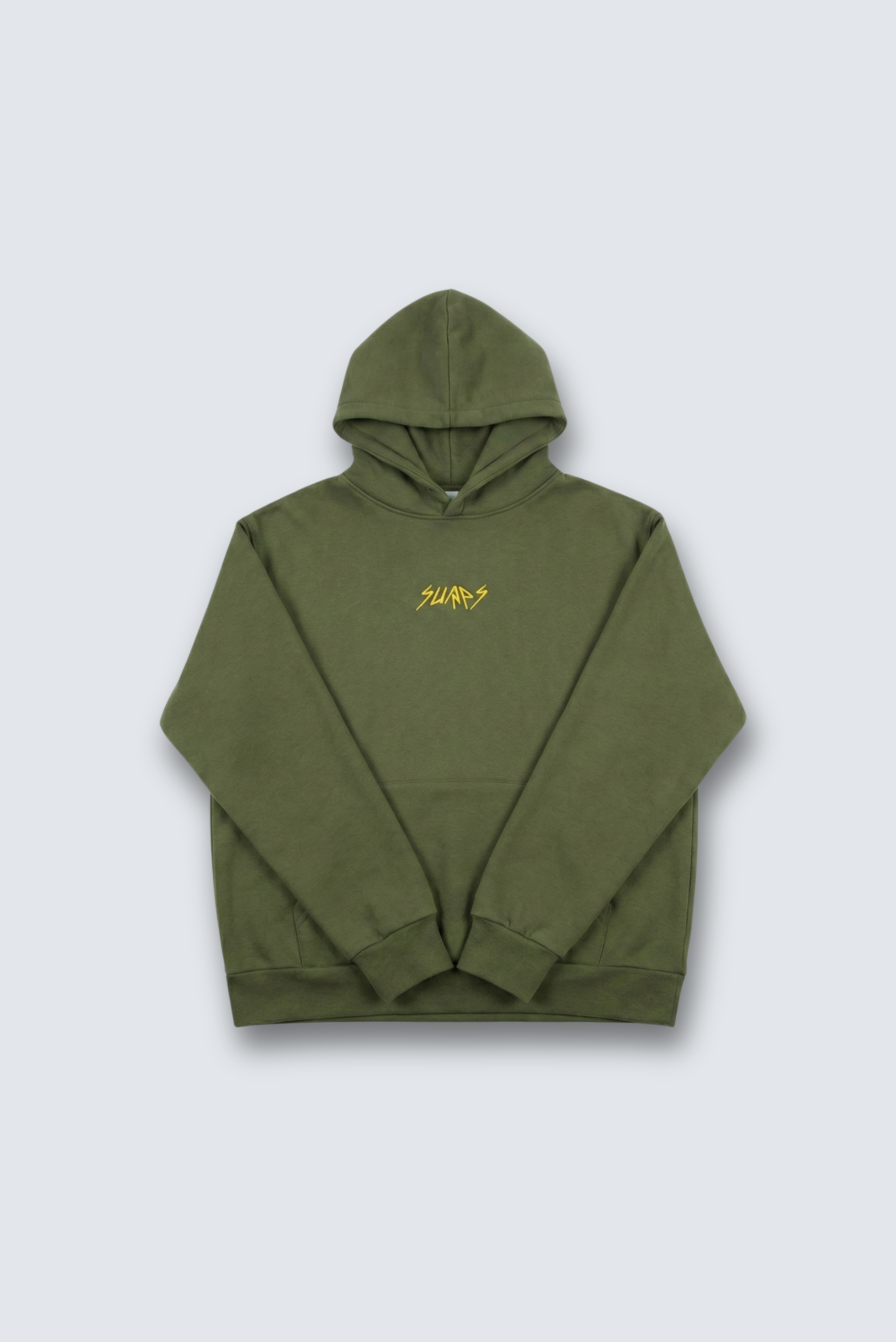 Sudadera Oversize SURPS™ Verde Terroso – Drop Invierno