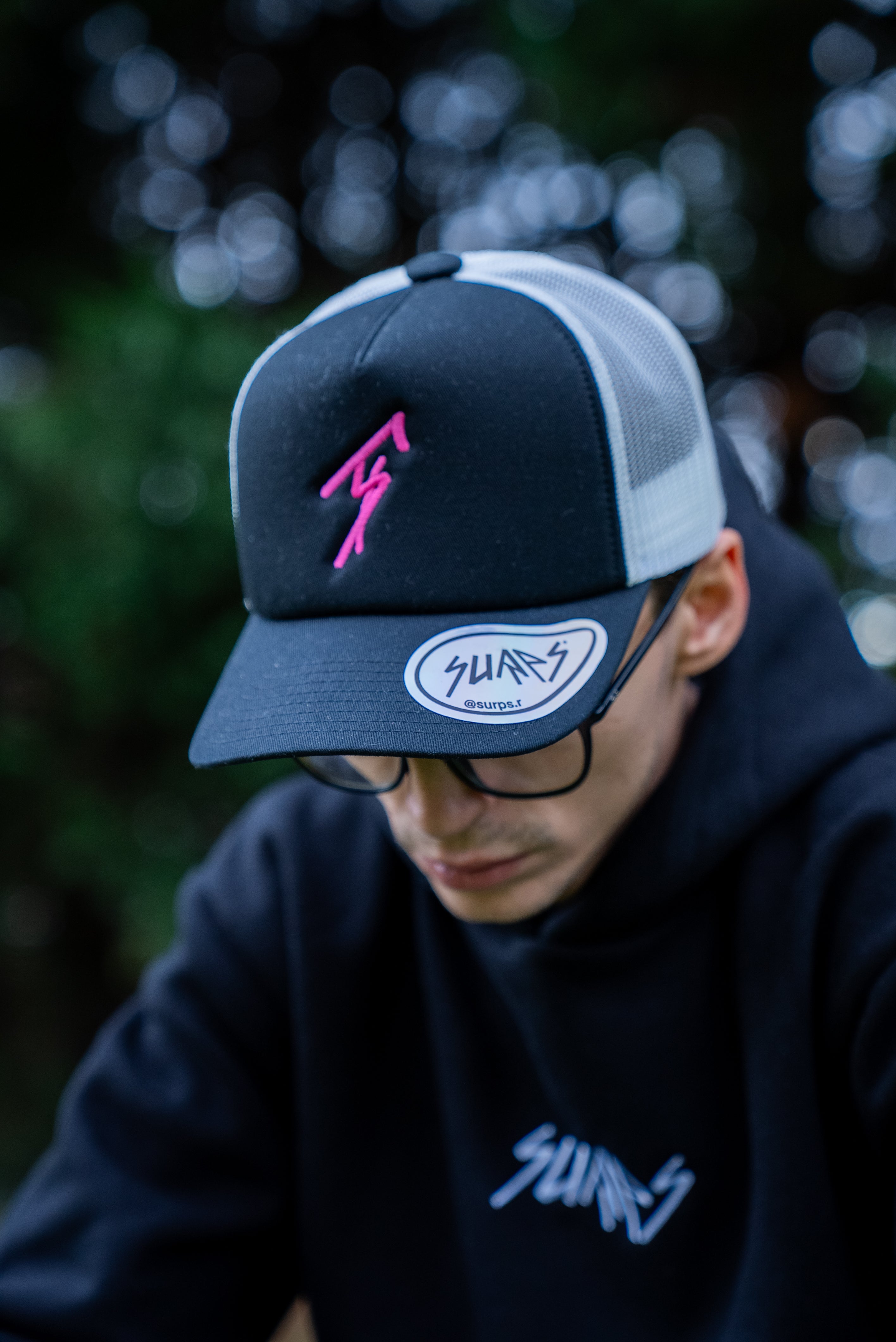 Gorra Trucked Americana Ajustable Surps - Rosa Chicle