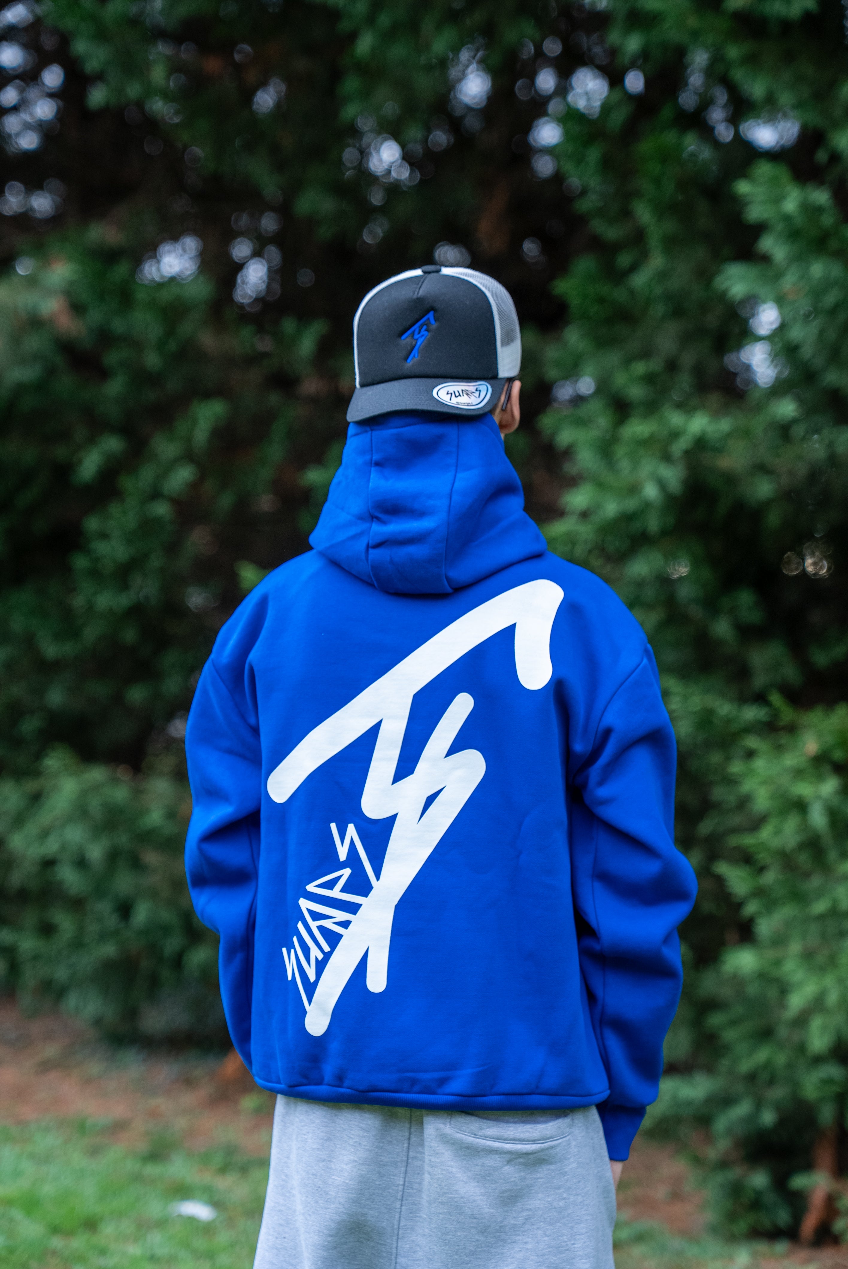 Sudadera Oversize SURPS™ Azul – Drop Invierno